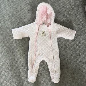 Little me snowsuit footie 6-9m